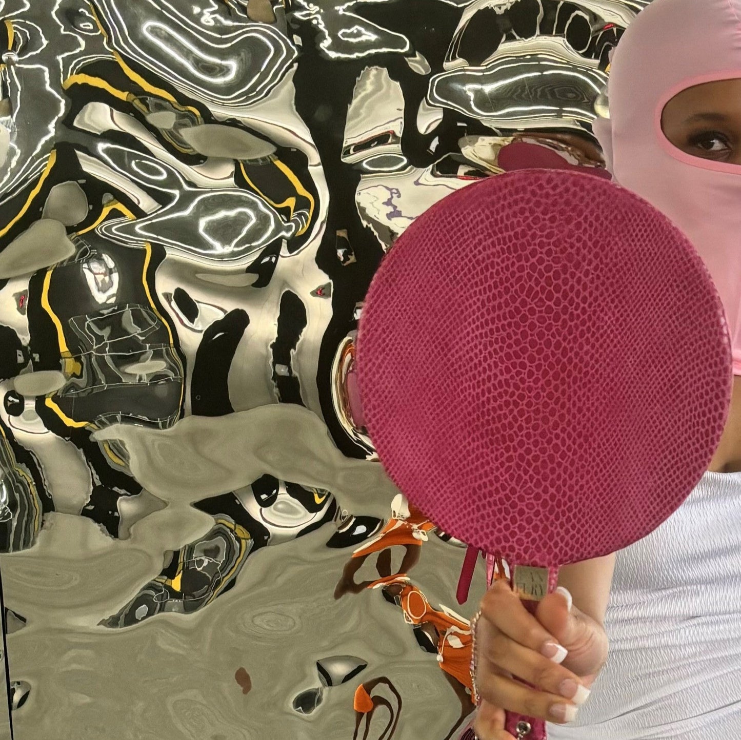 Dark Pink Snake (Printed Pig)